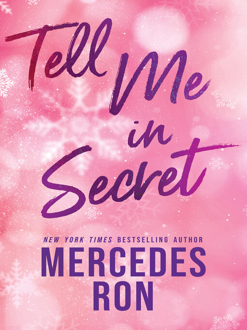 Title details for Tell Me in Secret by Mercedes Ron - Wait list